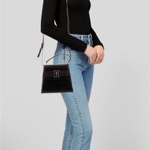 Salvatore Ferragamo Elegant Black Mini Bag